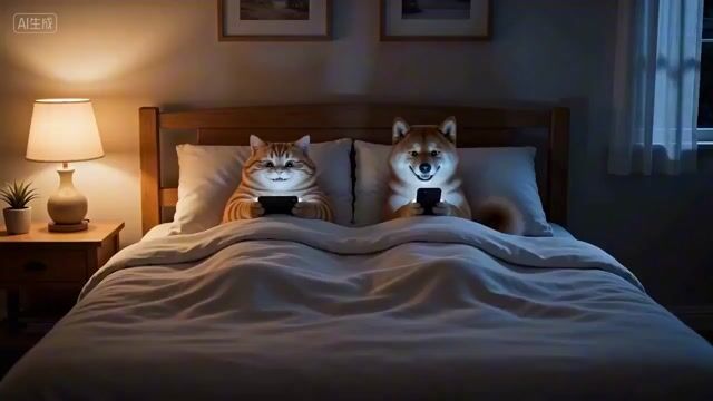 Cozy Nighttime Pet Secret Short Film 330 — Seedance 2.0 video prompt example