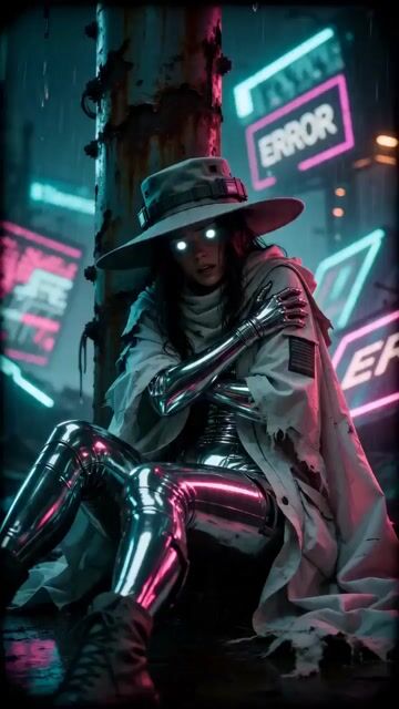 Cyber Noir Glitch Transformation Sequence — Seedance 2.0 video prompt example