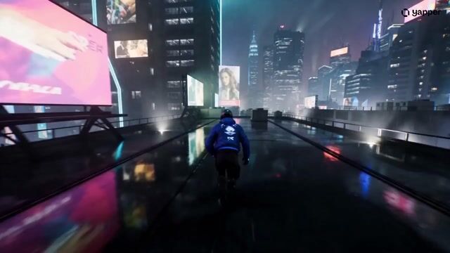 Cyberpunk Rooftop Chase Cinematic Prompt — Seedance 2.0 video prompt example