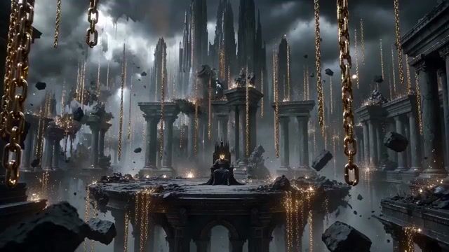 Dark Fantasy King On Obsidian Throne 473 — Seedance 2.0 video prompt example