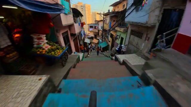 Downhill Pov Cycling Chaos Prompt — Seedance 2.0 video prompt example