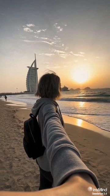 Dubai Travel Mini Vlog — Seedance 2.0 video prompt example