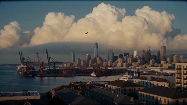 English Cinematic Whale In The Clouds Video Prompt — Seedance 2.0 video prompt example