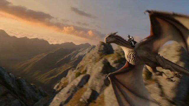 Epic Dragon Ride With Soundstage Reveal — Seedance 2.0 video prompt example