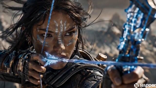 Epic Sci Fi Huntress Sequence Prompt — Seedance 2.0 video prompt example