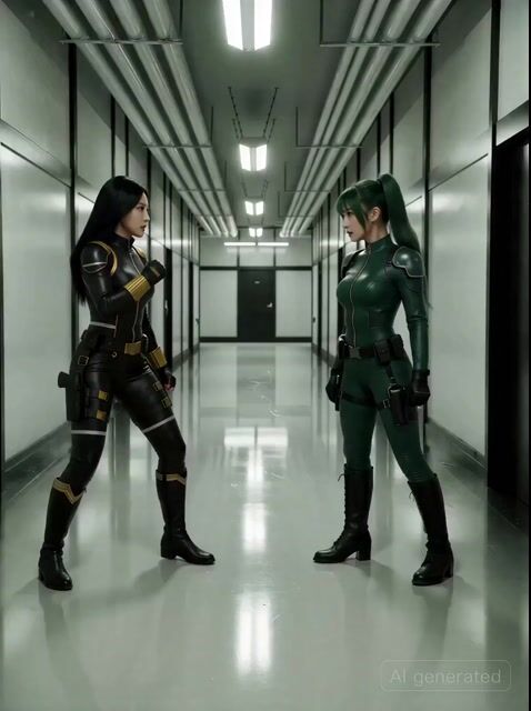 Espionage Thriller Fight Scene Prompt With Image References — Seedance 2.0 video prompt example