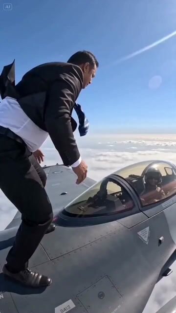 F16 Wing Walking Backflip Video — Seedance 2.0 video prompt example