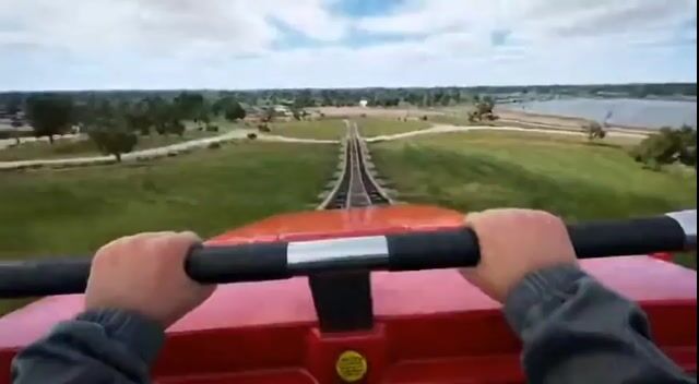 First Person Seamless Rollercoaster Ride Through Changing Environments — Seedance 2.0 video prompt example
