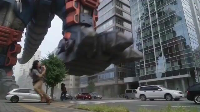 Gigantic Armored Mech Destroys Modern City 495 — Seedance 2.0 video prompt example