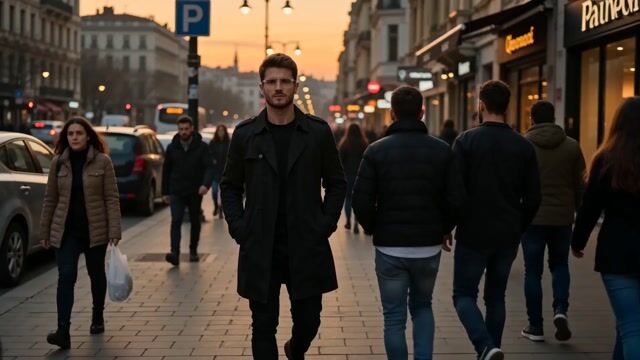 Istanbul Sidewalk Time Stealing Sequence — Seedance 2.0 video prompt example
