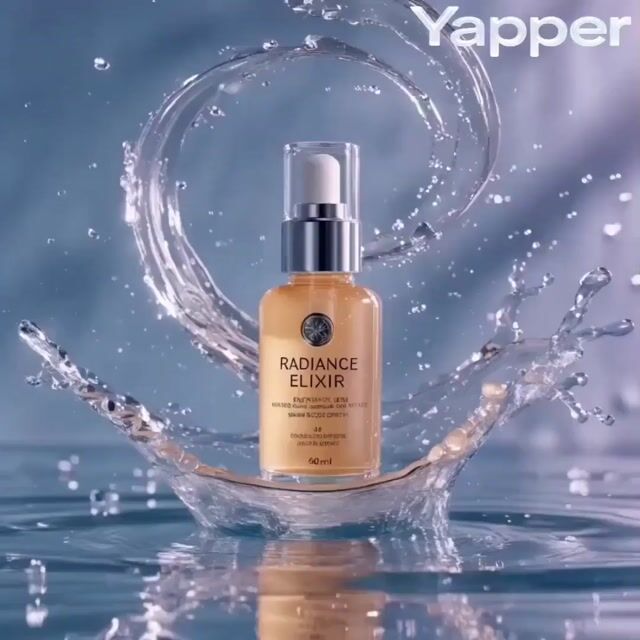 Luxury Skincare Commercial With 360 Degree Orbit — Seedance 2.0 video prompt example