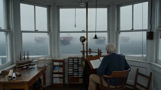 Maine Lighthouse Keeper Character Study — Seedance 2.0 video prompt example