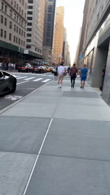 Manhattan Street Lamborghini Iphone Pov — Seedance 2.0 video prompt example