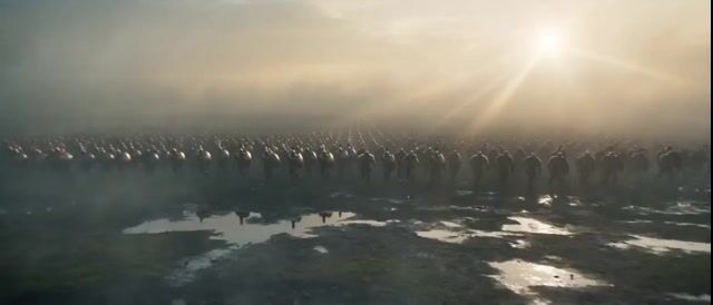 Medieval Army Clash Battle Dawn — Seedance 2.0 video prompt example