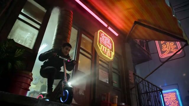 Multi Shot Action Comedy Scene Prompt Neon Dumpling Courier — Seedance 2.0 video prompt example