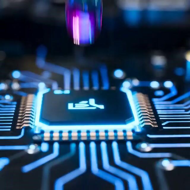 Neon Circuit Board Sequence — Seedance 2.0 video prompt example