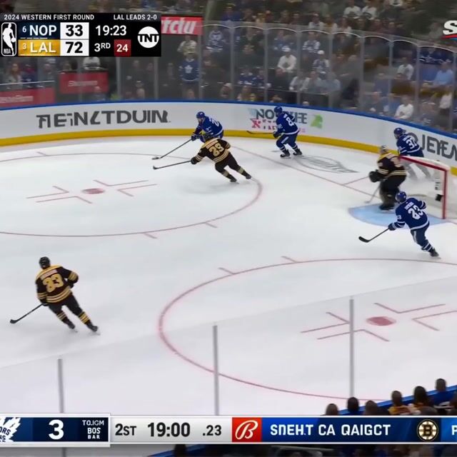 Nhl Hockey Tv Broadcast — Seedance 2.0 video prompt example