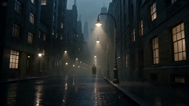 Noir Sci Fi City Single Shot — Seedance 2.0 video prompt example