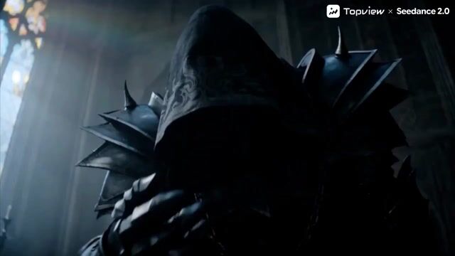 Original Dark Fantasy Action Short Film — Seedance 2.0 video prompt example
