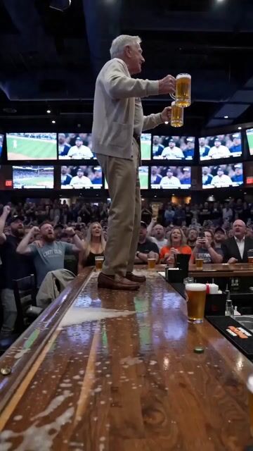 Packed Sports Bar Phone Camera Aesthetic — Seedance 2.0 video prompt example