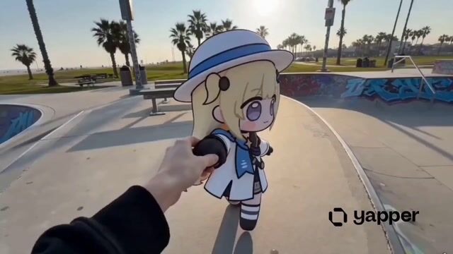 Phoebe Chibi Hybrid Animation — Seedance 2.0 video prompt example