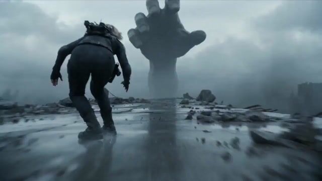 Physics Focused Test Prompt Warrior Vs  Giant Hand — Seedance 2.0 video prompt example