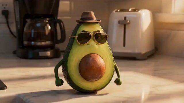 Pixar Inspired Animated Short Of Anthropomorphic Breakfast Items — Seedance 2.0 video prompt example
