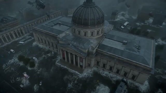 Prompt Cyberpunk Time Travel From Disaster To Ancient Market — Seedance 2.0 video prompt example