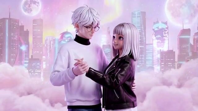 Romantic Dance In A Celestial Setting — Seedance 2.0 video prompt example