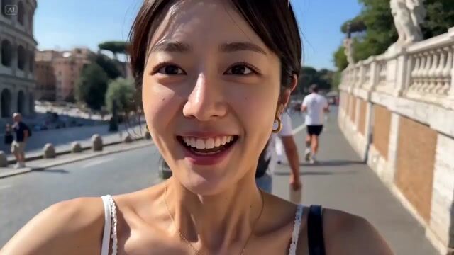 Rome Travel Vlog Japanese Dialogue — Seedance 2.0 video prompt example