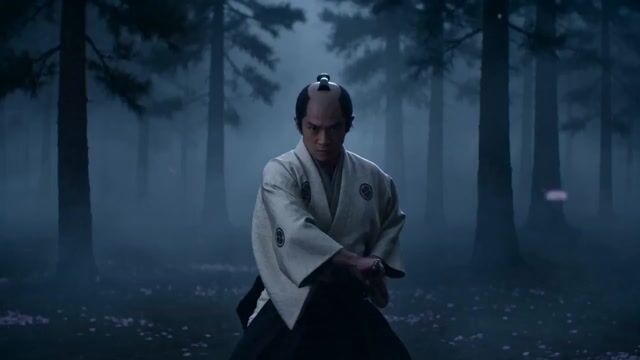 Samurai Petal Lightning Battle — Seedance 2.0 video prompt example