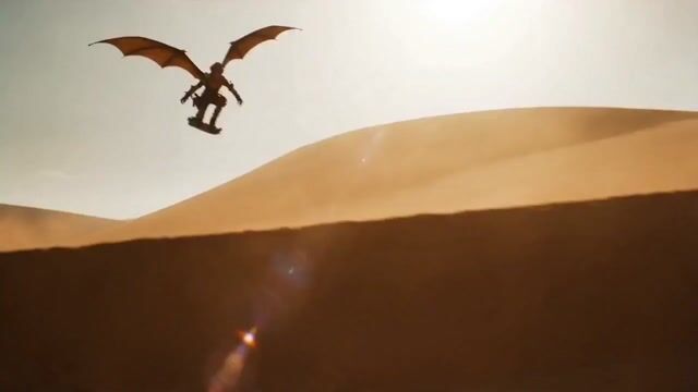 Sand Punk Desert Pursuit — Seedance 2.0 video prompt example