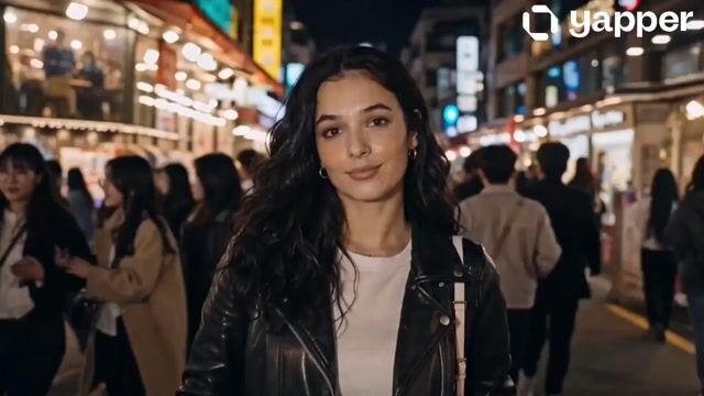Seoul Night Street Walk — Seedance 2.0 video prompt example