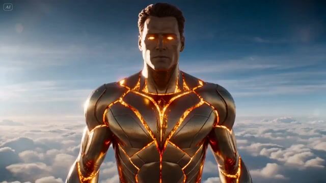 Solar Powered Hero Descent Video Prompt — Seedance 2.0 video prompt example