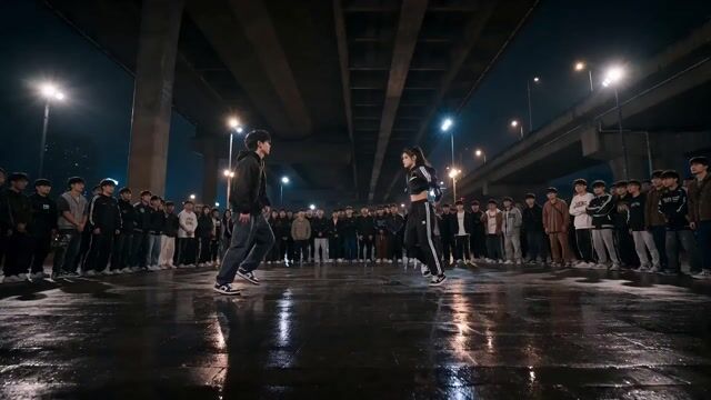 Street Dance Battle Highlights — Seedance 2.0 video prompt example