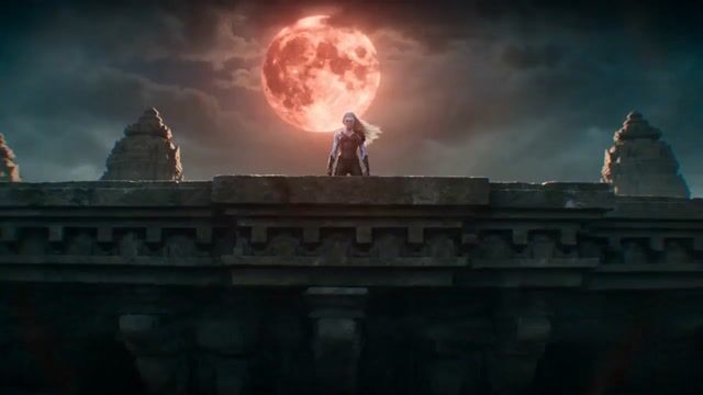 Temple Rooftop Chase Animation — Seedance 2.0 video prompt example