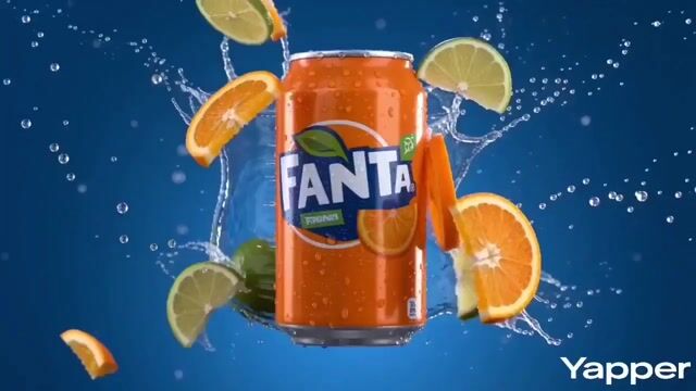 Vibrant Orange Soda Commercial Shot — Seedance 2.0 video prompt example