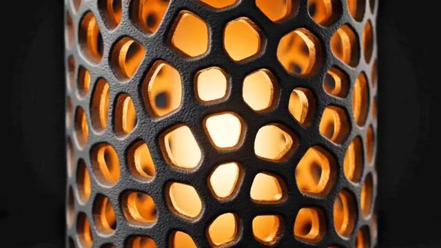 Voronoi Lamp Product Animation by @ShamsAmin56 — Seedance 2.0 video prompt example