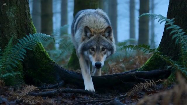 Wildlife Documentary Wolf Deer Chase — Seedance 2.0 video prompt example