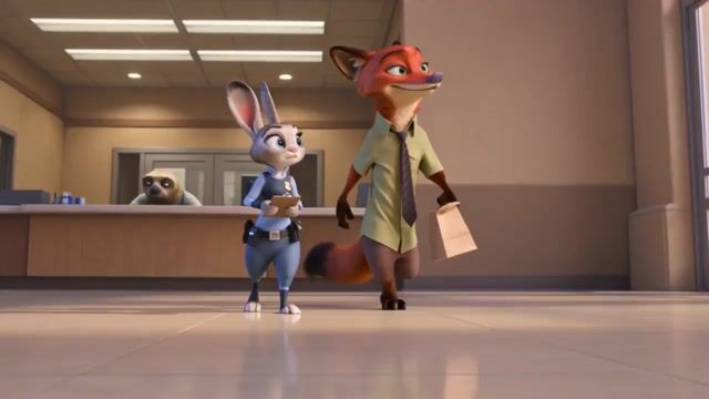 Zootopia Comedic Donut Chase Short — Seedance 2.0 video prompt example